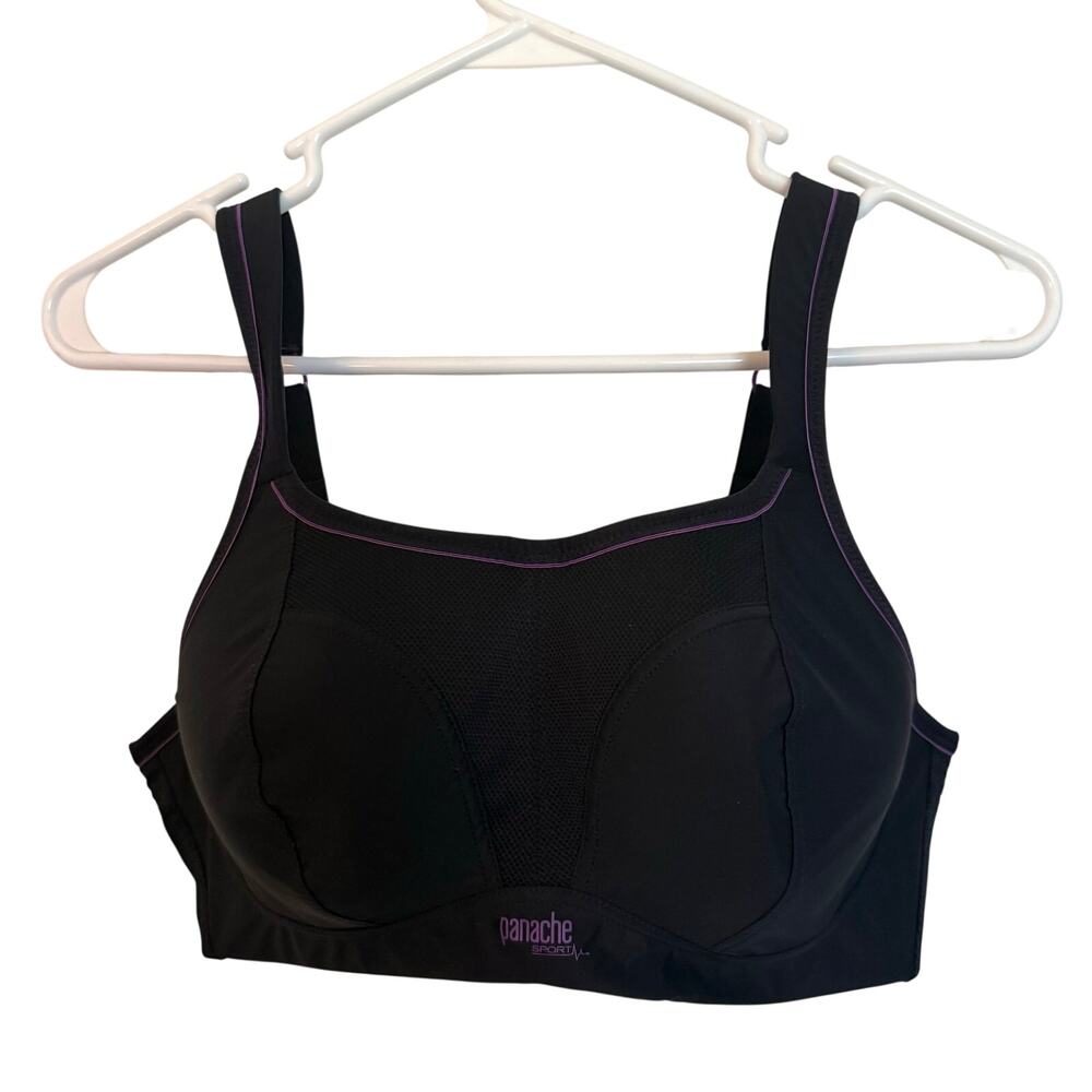 Panache Bra Women’s Size 36D Black Adjustable